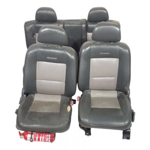 Jogo De Banco Mitsubishi Pajero Sport 2007 A 2009 Detalhe 