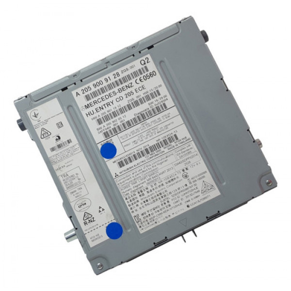 Rádio Cd Player Mercedes C180 W205 A2059009128 2015 A 2018 