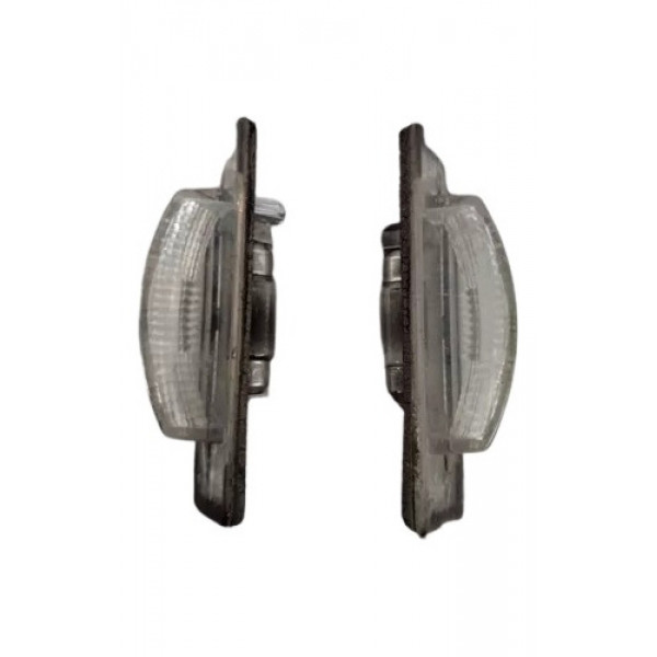 Par De Luz Da Placa Mercedes-benz Clk430 W208 98 99 00 01 