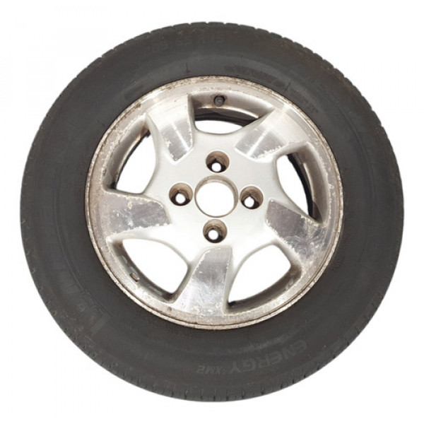 Roda Estepe Detalhe Pneu Ruim Honda Accord Exr 1998 A 2002