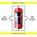 Acabamento Coluna B Central Direita Honda Accord Ex 98 -2002