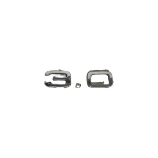 Emblema Audi A4 3.0 V6 2003 2004 2005 2006