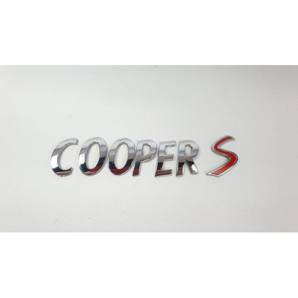 Emblema Letras Do Mini Cooper S F56 2018 A 2021