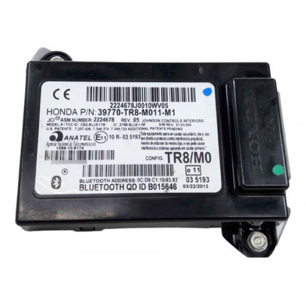 Módulo Bluetooth Honda Civic Lxr 2014 39770-tr8-m011-m1