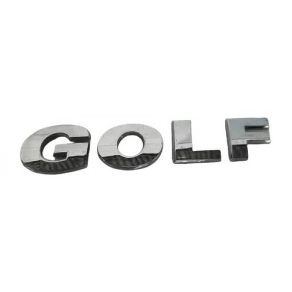 Emblema Tampa Traseira Golf Vw Golf 14 15 16 17 18