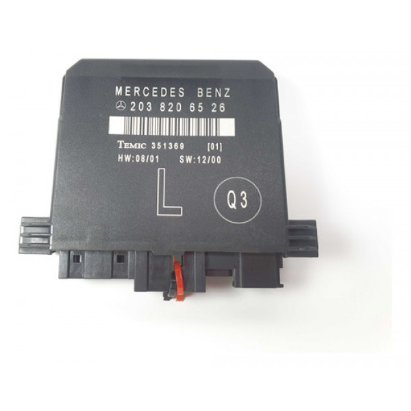Módulo Controle Porta Tras/esquerda Mercedes C180 W203 00/06