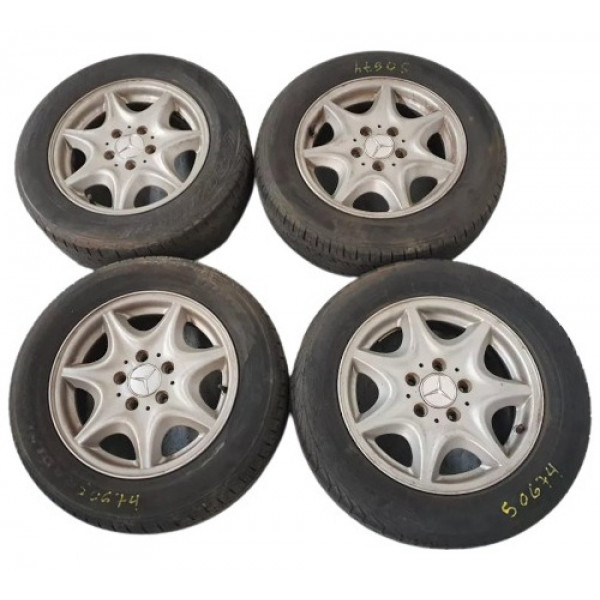 Roda Unidade Aro 15 Mercedes C180 W203 2000 A 2006 Unitario