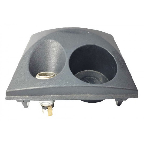 Tomada 12v Com Porta Copos Mitsubishi Outlander 2007 A 2012