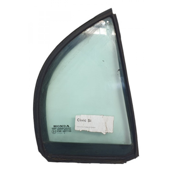 Vidro Fixo Traseiro Direito Honda Civic Si 2007 