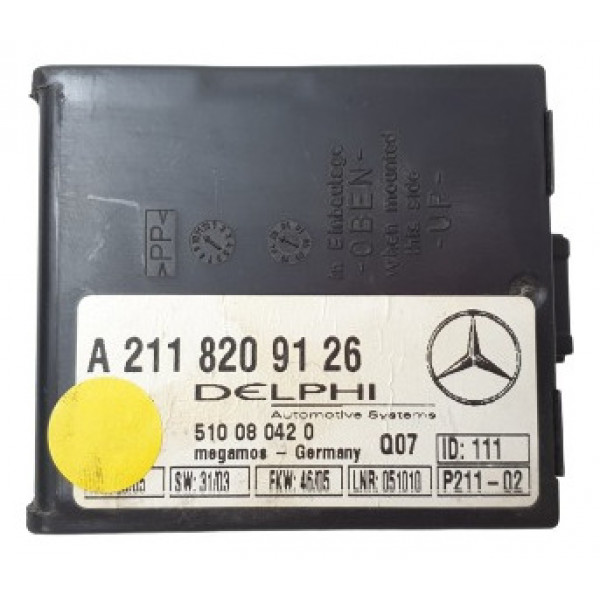 Módulo Central Do Alarme Mercedes C200 C180 W203 2001 A 2006